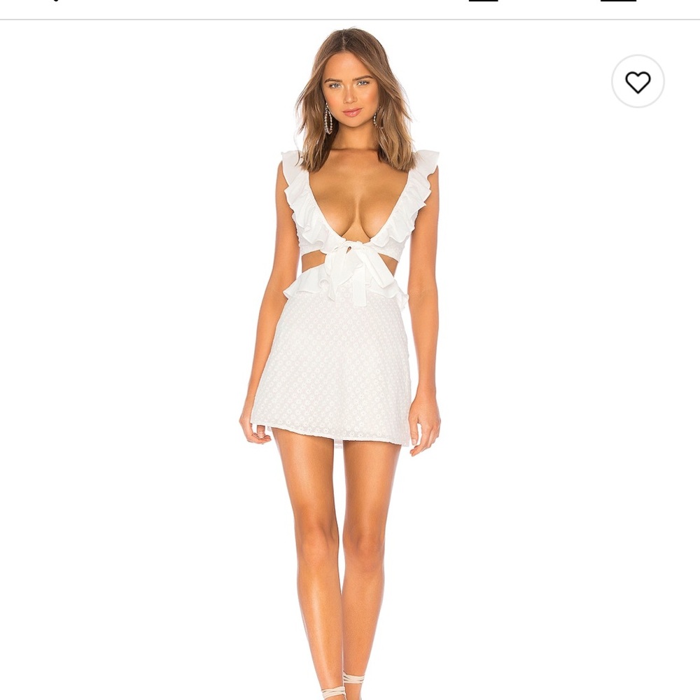 Lovers and Friends Lang Mini White Dress